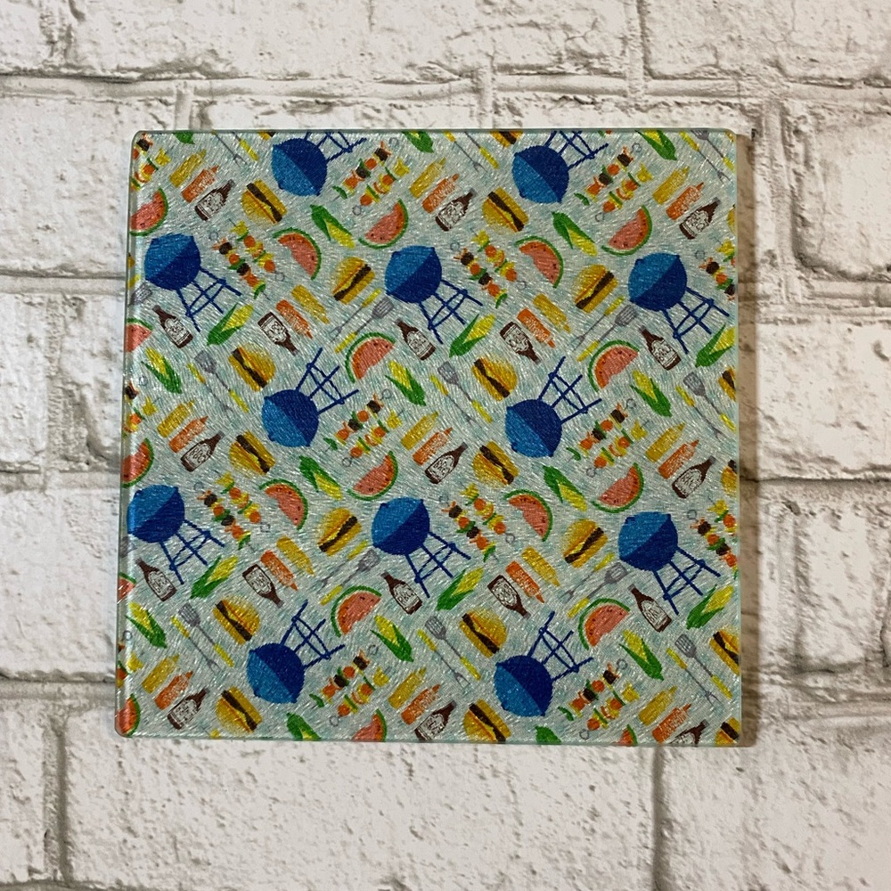 Glass cutting board